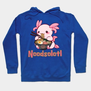 Noodsolotl Axolotl Eating Ramen Hoodie